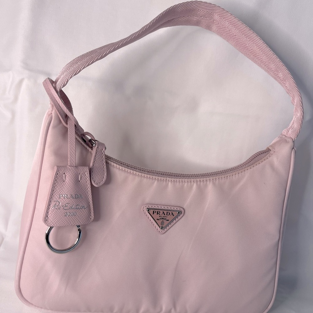 The Re-Nylon Re-Edition 2000 mini bag( has a little stain on the corner  )pic #3